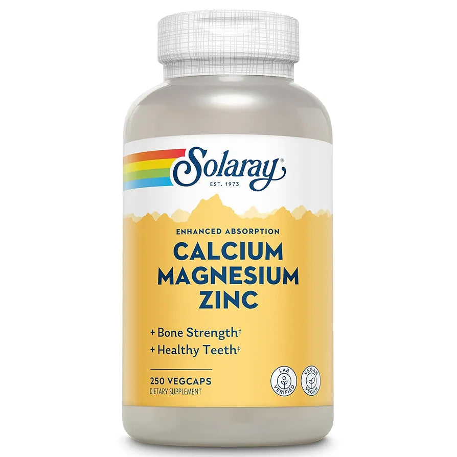 Solaray Calcium, Magnesium, Zinc