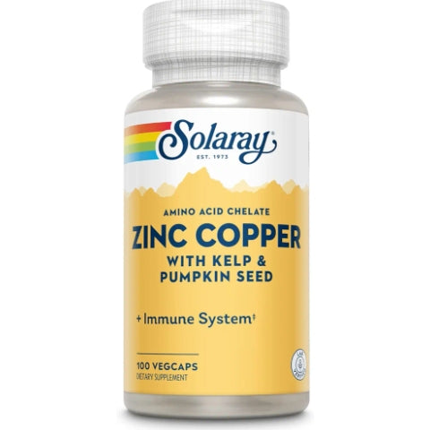 Solaray Zinc Copper Amino Acid Chelate