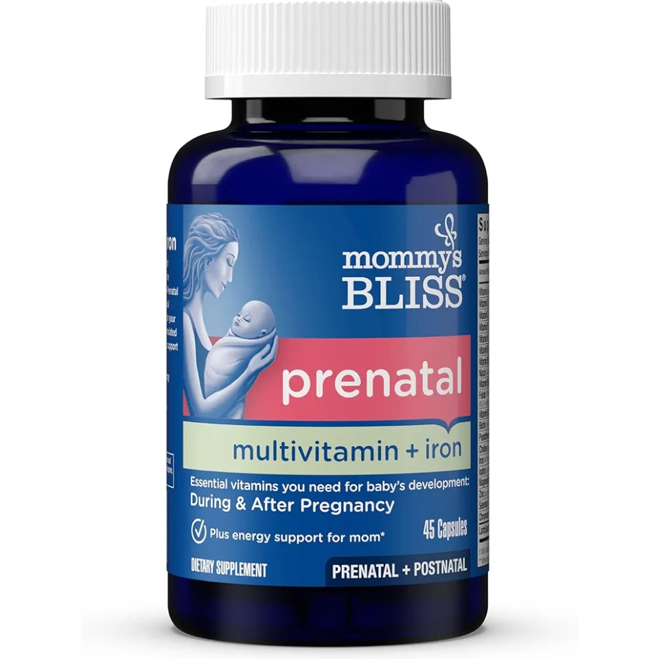 Mommy's Bliss Prenatal Multivitamin with Iron