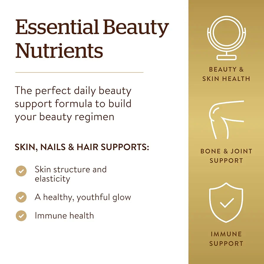 Solgar Skin, Nails & Hair, Advanced MSM Formula, 120 Tablets