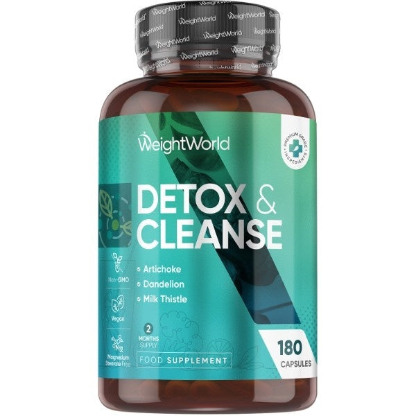 WeightWorld Detox & Cleanse - 180 Capsules, 2 Months