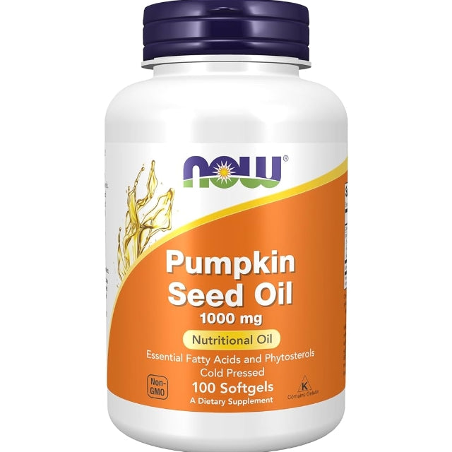 NOW FOODS Pumpkin Seed Oil 1000 mg 100Softgels