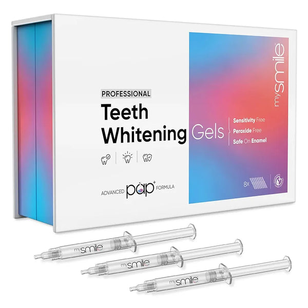 WeightWorld mysmile Teeth Whitening Gel Refills
Pack of 8 Gel Refill Syringes