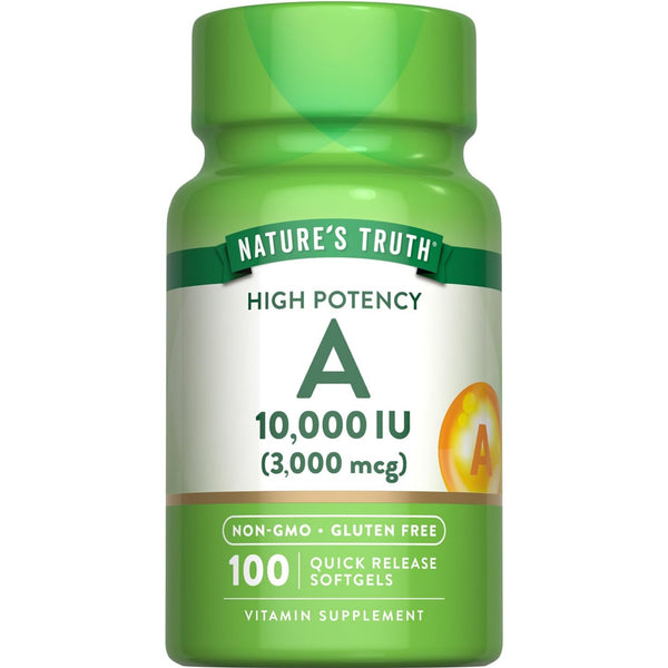 Nature's Truth Vitamin A 10000 IU Softgels