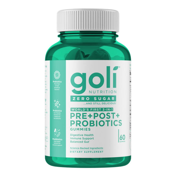 Goli Nutrition Pre+Post+Probiotics Gummies