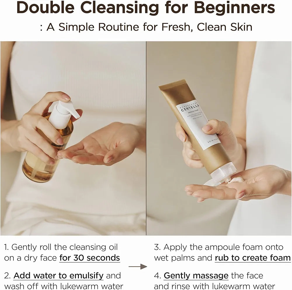 SKIN 1004 - Madagascar Centella Double Cleansing Duo Set