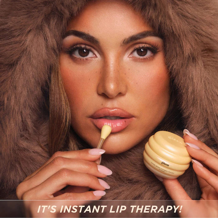 Gisou 
Honey Glaze Collagen Therapy Lip Mask 15gm