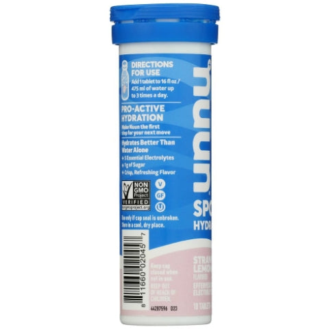 NUUN SPORT HYDRATION 10 EFF TABLET