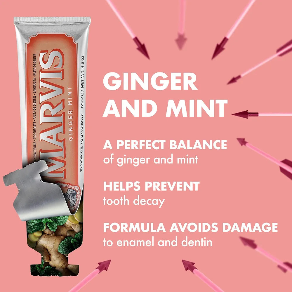 Marvis Ginger and Mint Toothpaste