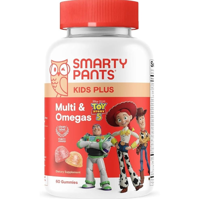 SmartyPants Kids Multivitamin Gummies with Omega 3