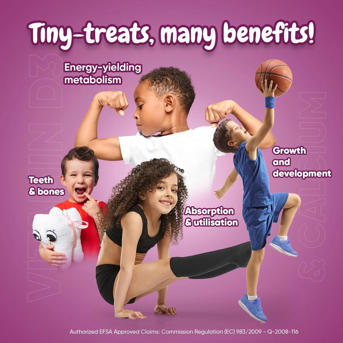 maxmedix Calcium & Vitamin D3 for Kids