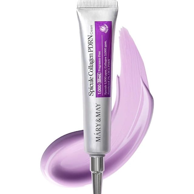 Mary&May Spicule Collagen PDRN Cream, Plumping Night Cream