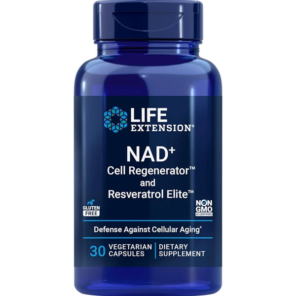 Life Extension NAD+ Cell Regenerator™ and Resveratrol Elite
