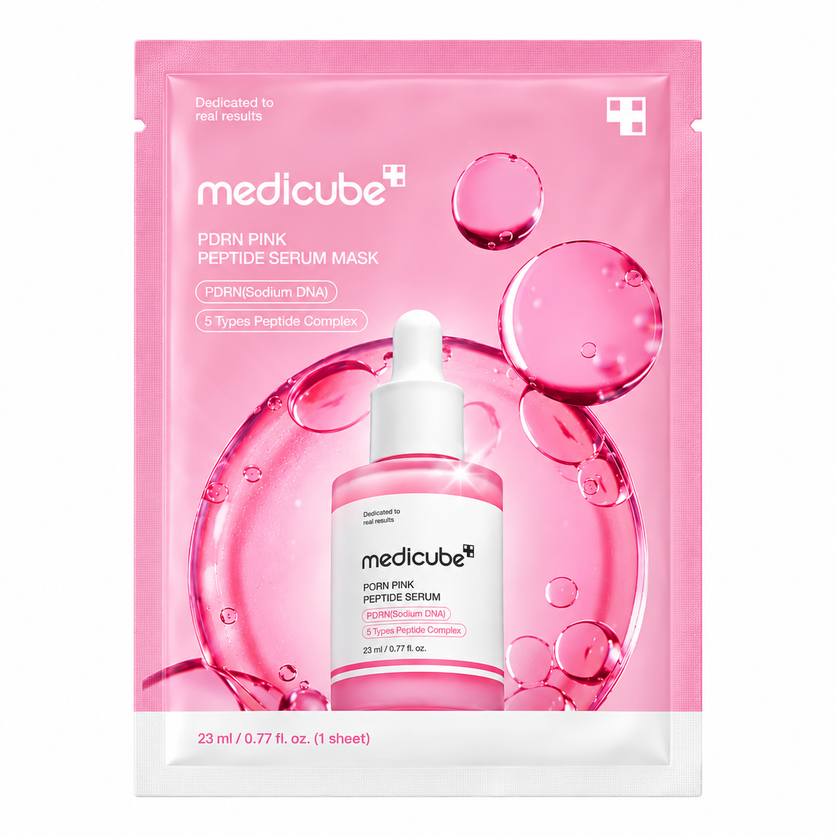 Medicube PDRN Pink Peptide Serum Mask (1ea)