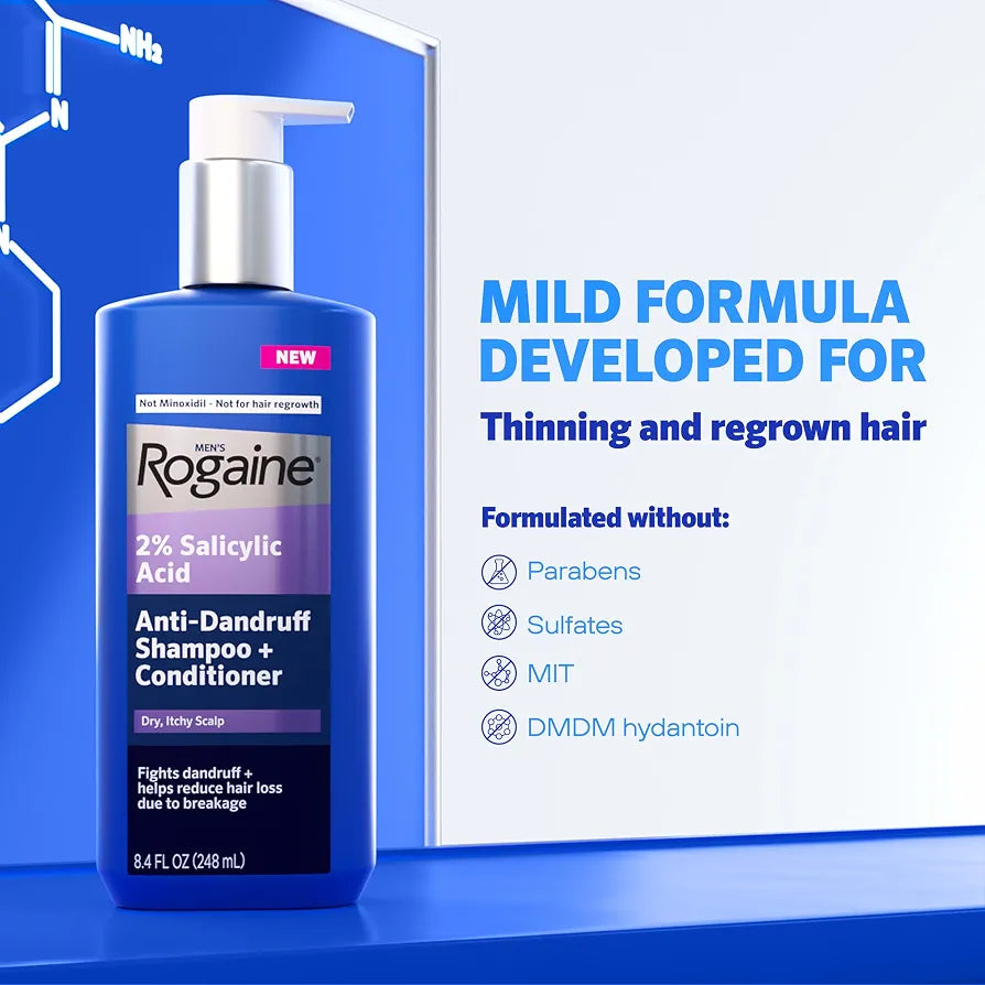 Rogaine Anti-Dandruff 2 in 1 Shampoo + Conditioner