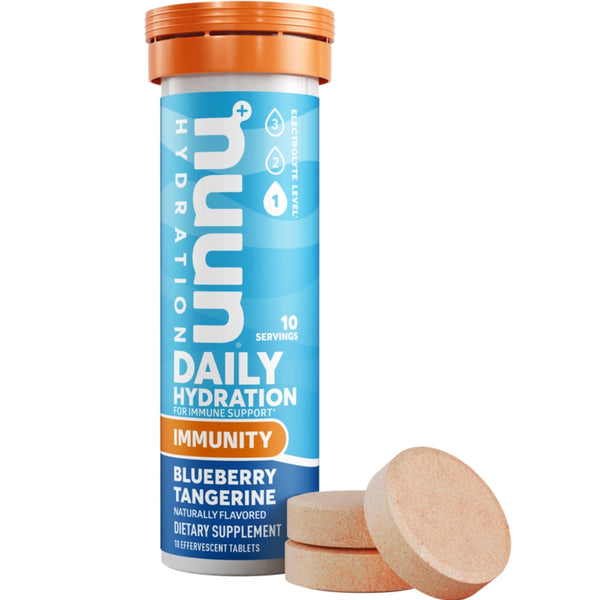 NUUN HYDRATION IMMUNITY ELECTROLYTE WITH VITAMIN C, ORANGE CITRUS 10 EFF TABLET