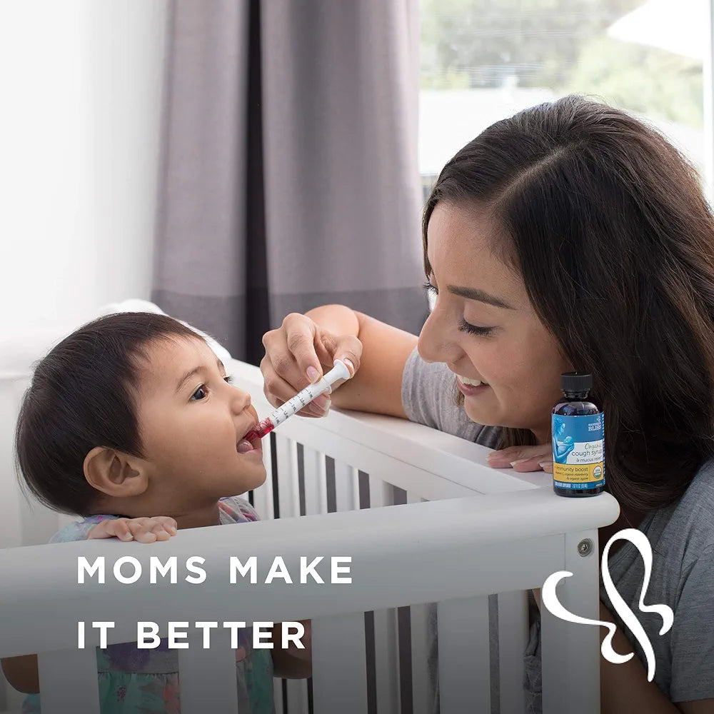 Mommy's Bliss Organic Baby Cough Syrup & Mucus Relief, Day and Night Combo Pack