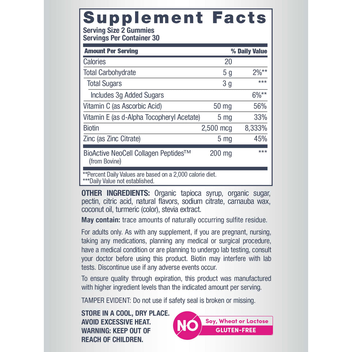 NeoCell Hair, Skin and Nails Beauty Builder, 60 Count