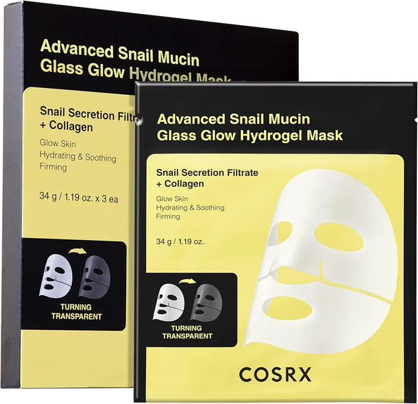COSRX Advanced Snail Mucin Glass Glow Hydrogel Mask