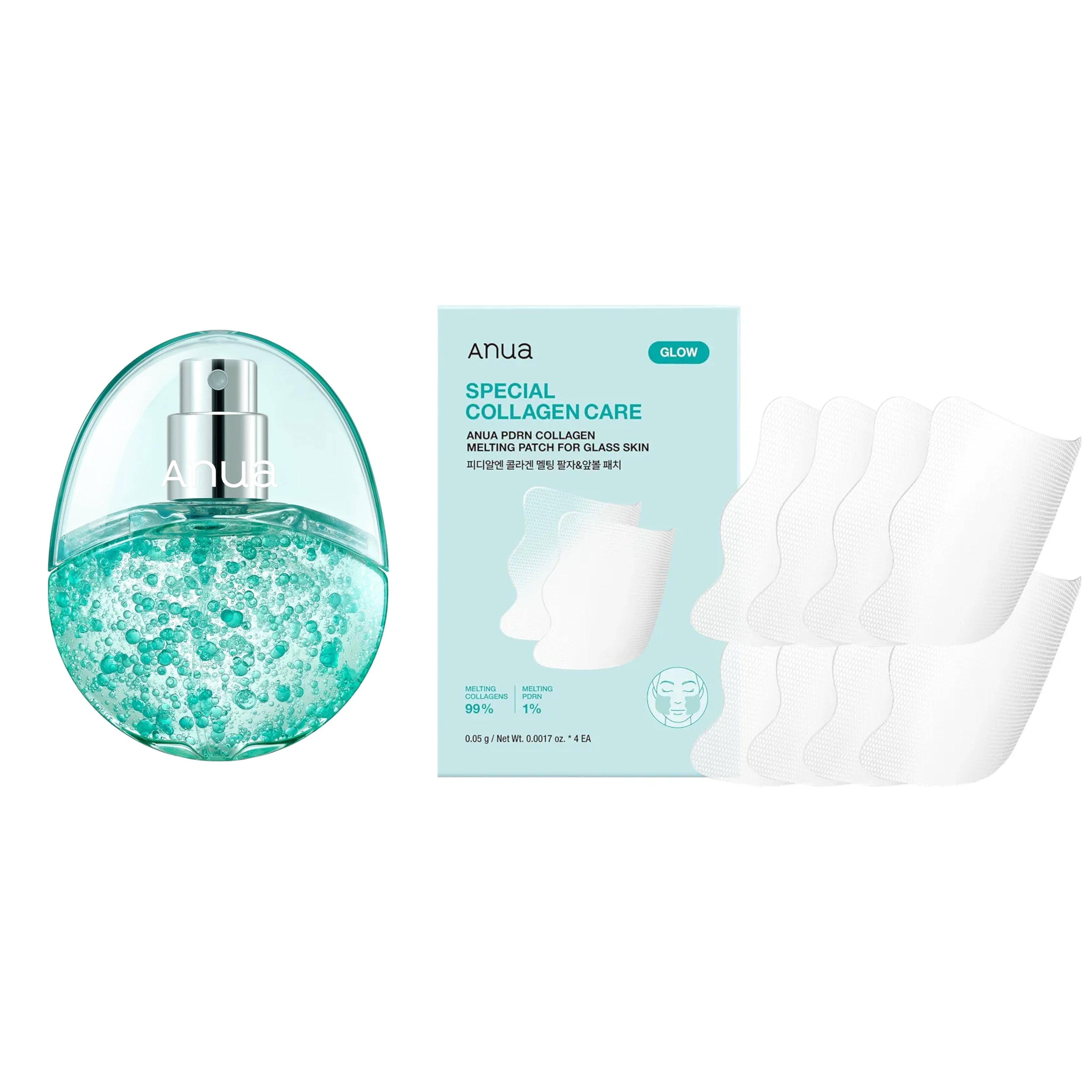 Anua PDRN Mist + PDRN Cheek Patch Set