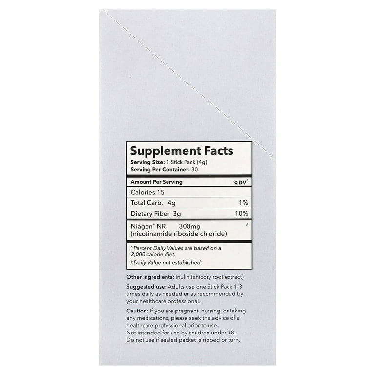 TRU NIAGEN NAD+ Booster Nicotinamide Riboside Mixing Powder for Cellular Energy, Repair & Healthy Aging