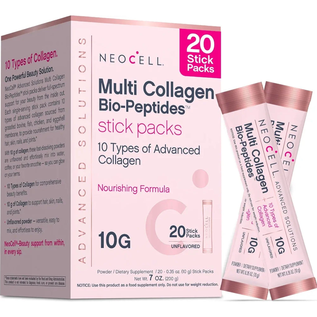 NeoCell Multi Collagen Powder | 20 Stick Packs