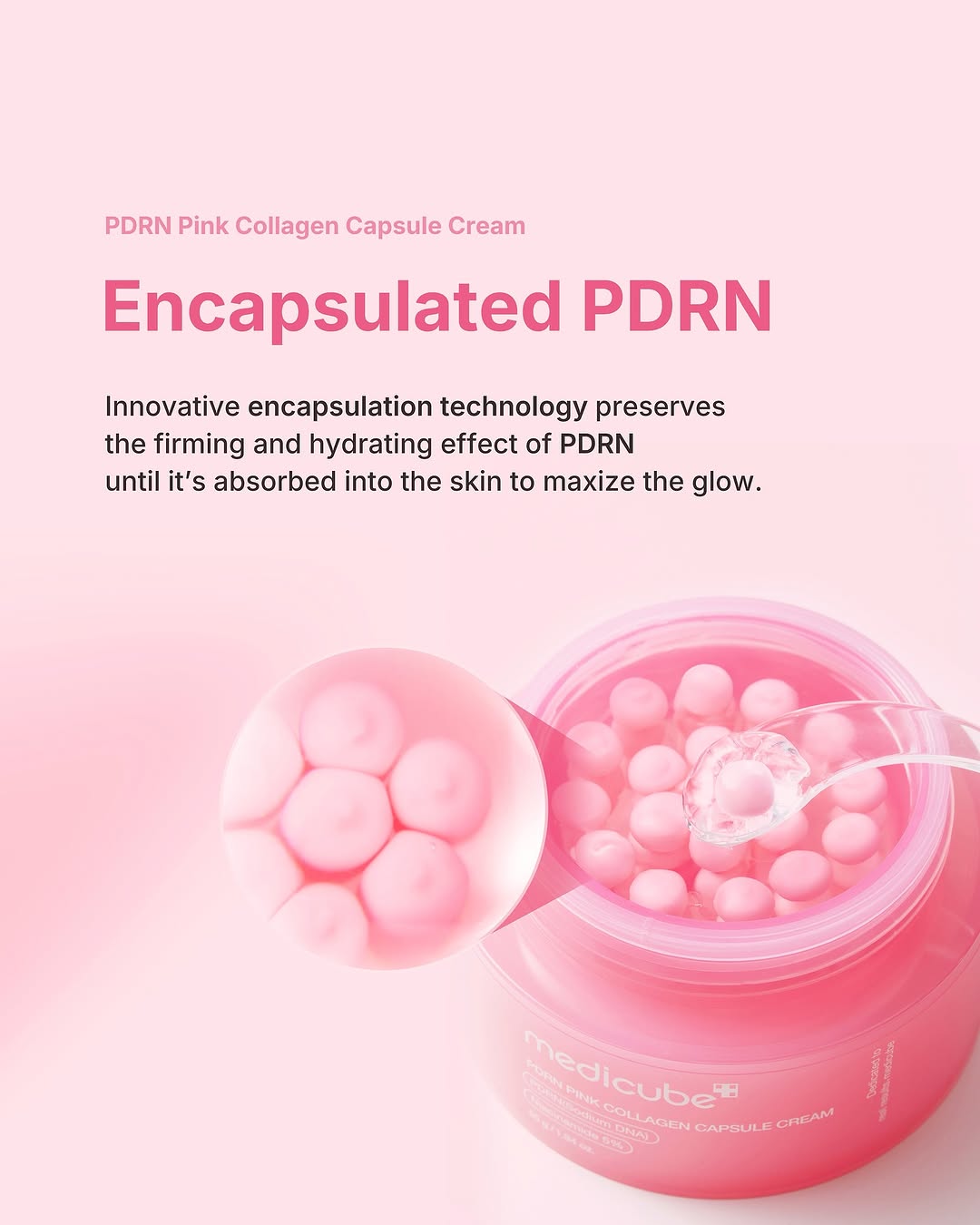 Medicube PDRN Pink Collagen Capsule Cream