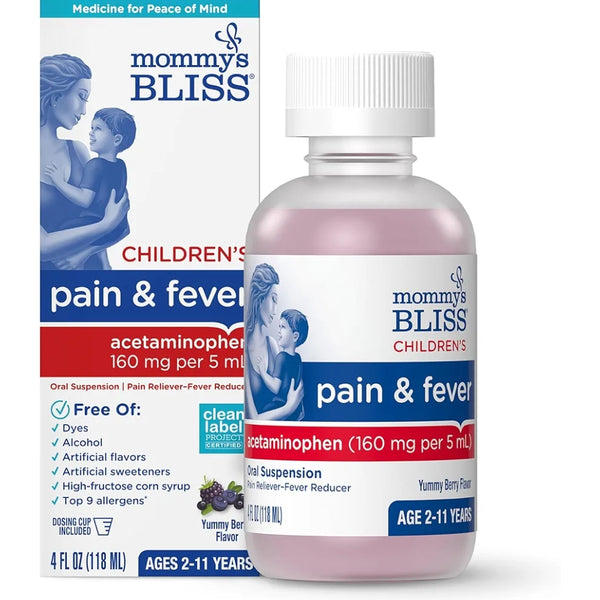 Mommy's Bliss Children's Pain and Fever Reducer
