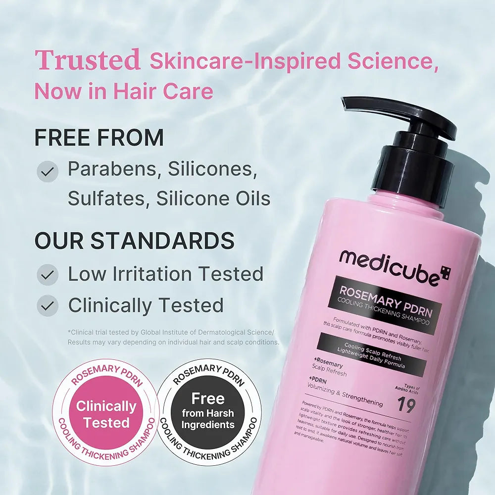 Medicube Rosemary PDRN Clarifying Thickening Shampoo