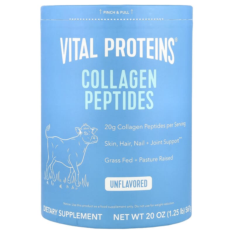 Vital Proteins Collagen Peptides Powder, Promotes Hair, Nail, Skin, Bone and Joint Health