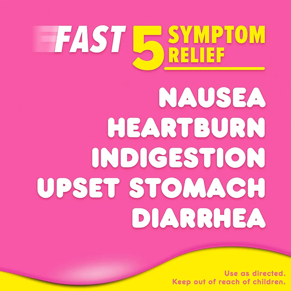 Pepto Bismol, 5 Symptom Digestive Relief 118mL