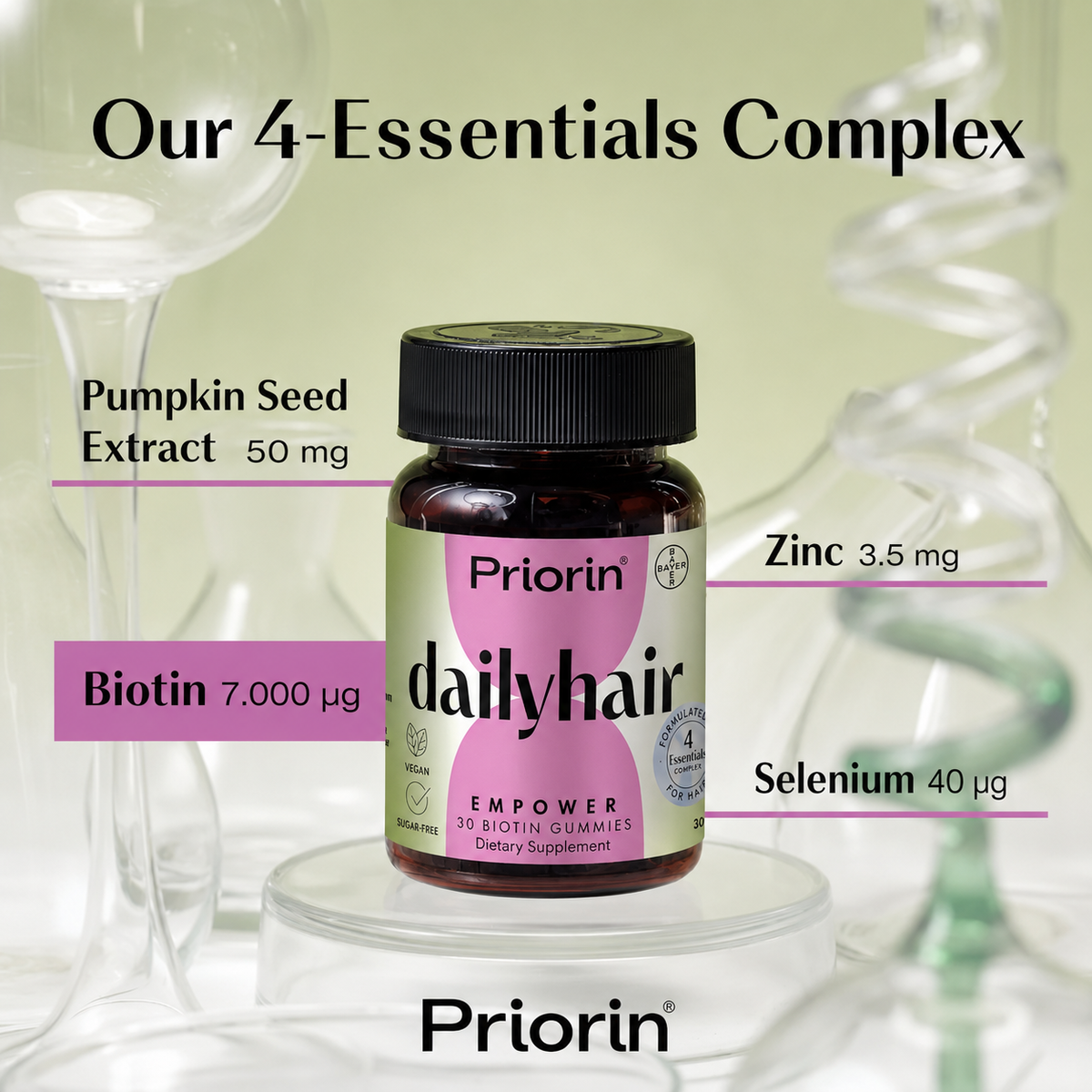 Priorin Dailyhair Pigmentiq Gummies 30 Gummies