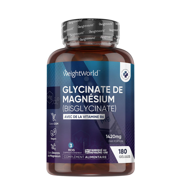 WeightWorld Magnesium Glycinate 180 Capsules
