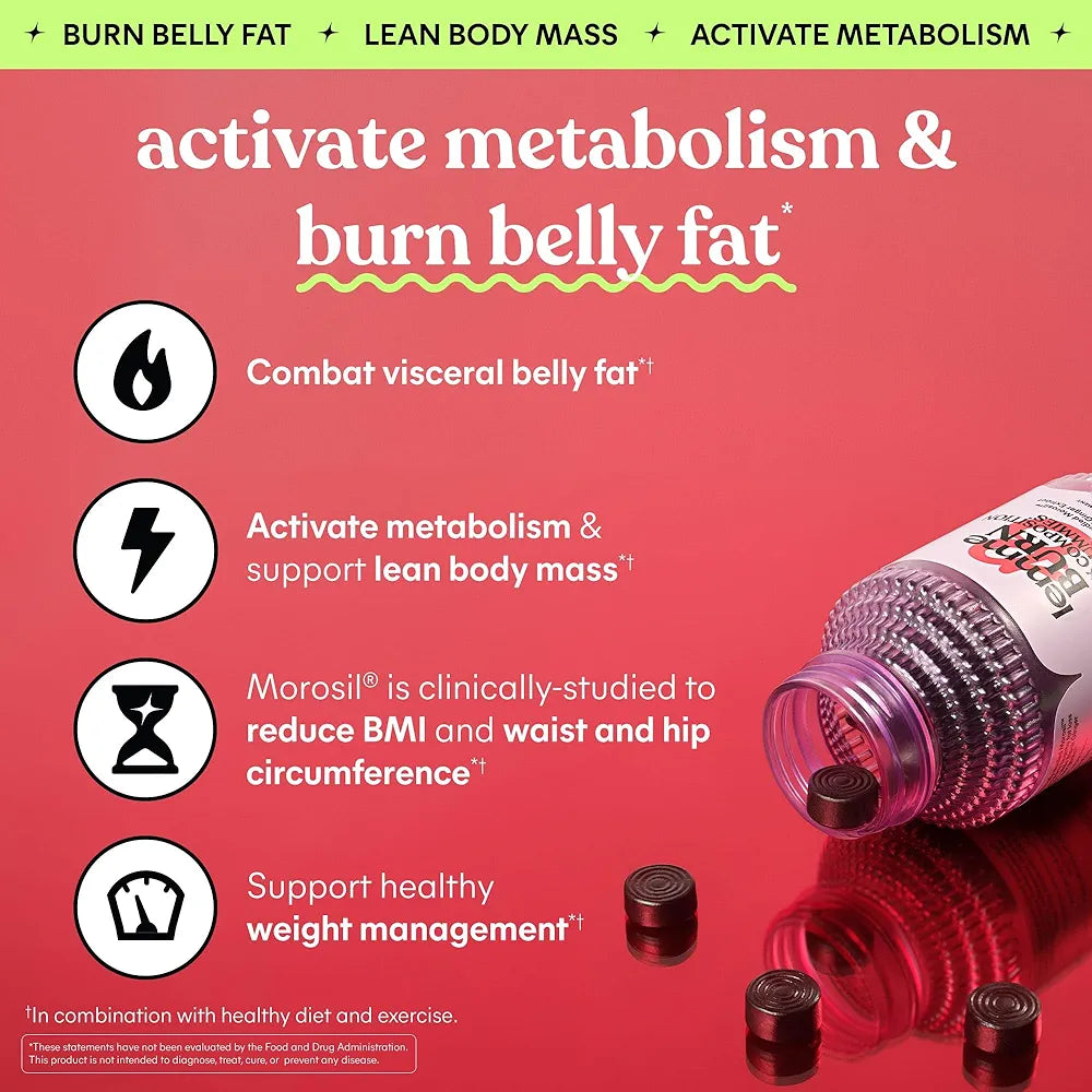 Lemme Burn Belly Fat & Metabolism Gummies