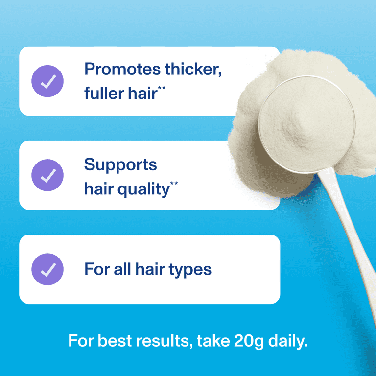 Vital Proteins Collagen Peptides + Biotin Hair Complex Unflavored Powder