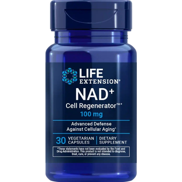 Life Extension NAD+ Cell Regenerator, 100 mg 30 Veg Capsules