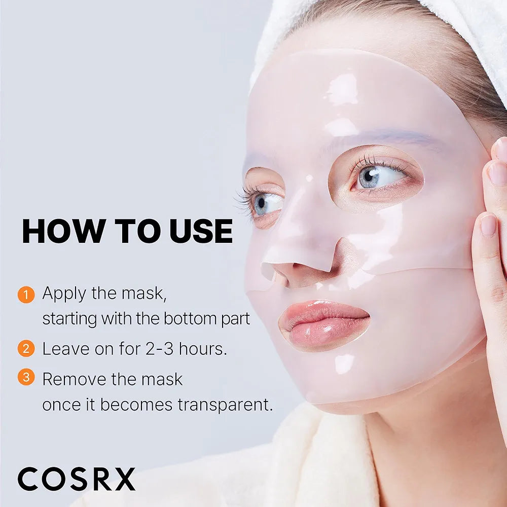 COSRX The Alpha-Arbutin Discoloration Care Hydrogel Face Masks Skincare 3 EA