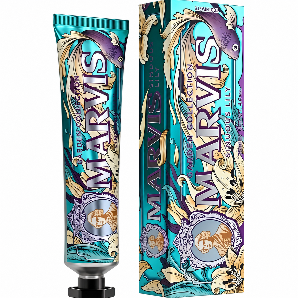 Marvis Sinuos Lily Limited Edition Toothpaste, 75 ml