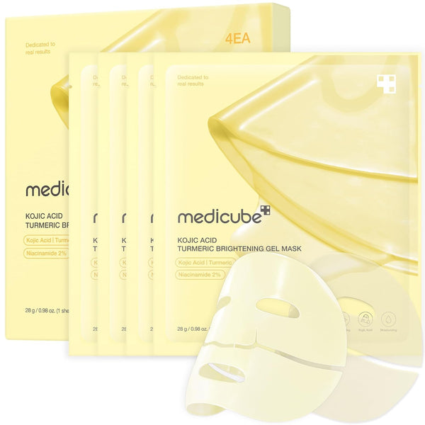 Medicube Kojic Acid Turmeric Brightening Gold Jelly Gel Mask