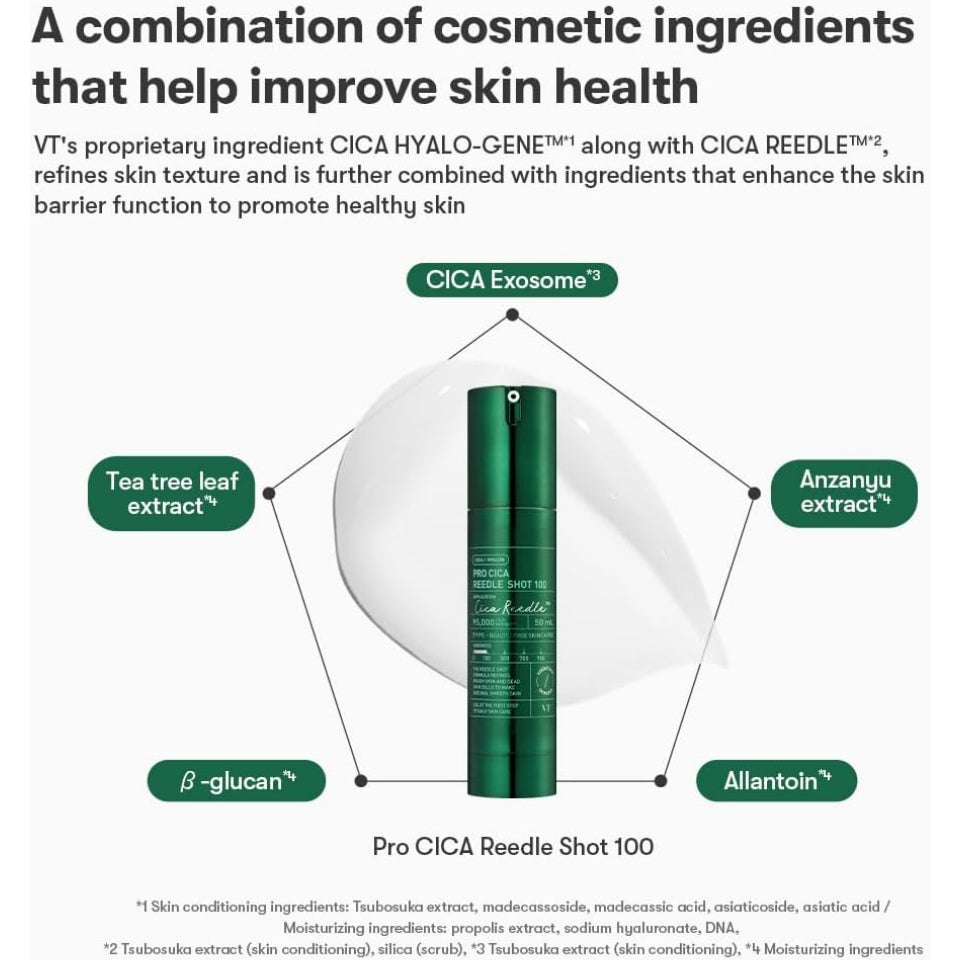 VT COSMETICS Pro Cica Reedle Shot 100