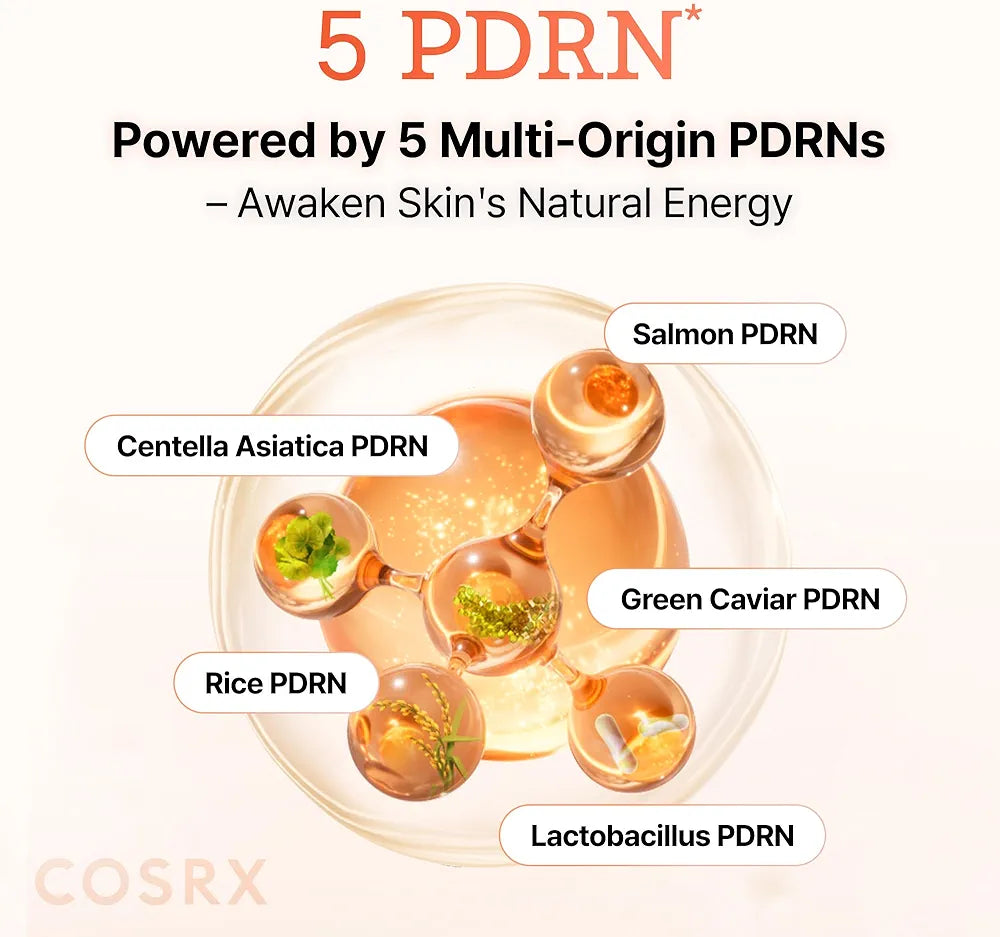 COSRX 5 PDRN Hyaluronic Acid Vital Hydrating Hydrogel Mask (3pcs)