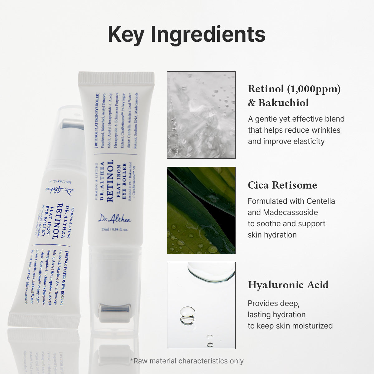 Dr.Althea Retinol Flat Iron Eye Roller