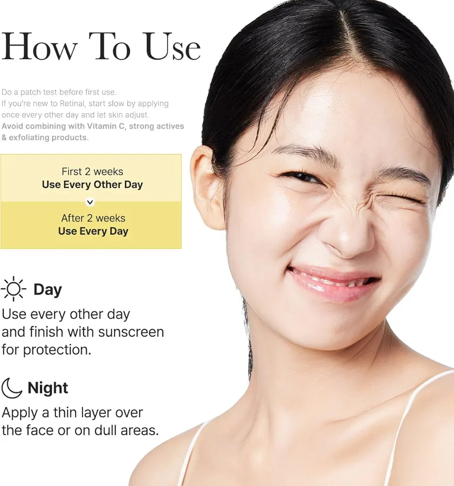 Arencia Retinal Booster Shot Serum, Firming Advanced Night Serum