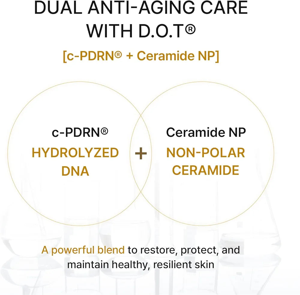Rejuran Dual Effect Ampoule c-PDRN® 0.5% Rejuvenating Serum for Visible Firmness & Barrier Support -