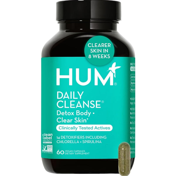 HUM Daily Cleanse Detox Body- Clear Skin Supplement