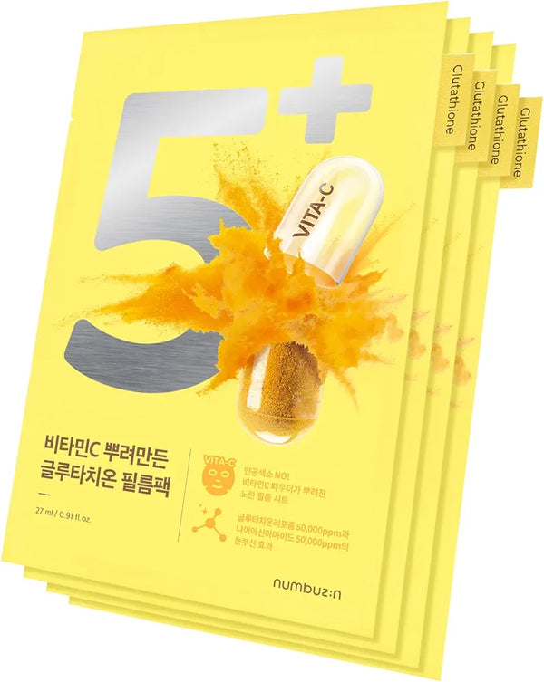 numbuzin No.5+ Vitamin Spotlight Sheet Mask