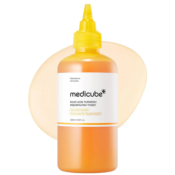 Medicube Kojic Acid Turmeric Smoothing Toner for Face & Body