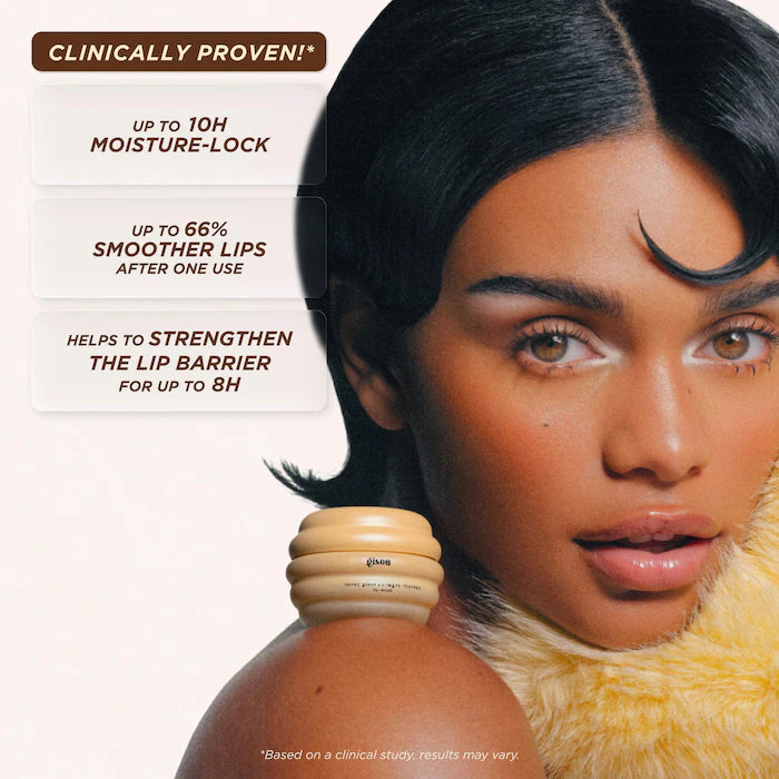 Gisou 
Honey Glaze Collagen Therapy Lip Mask 15gm