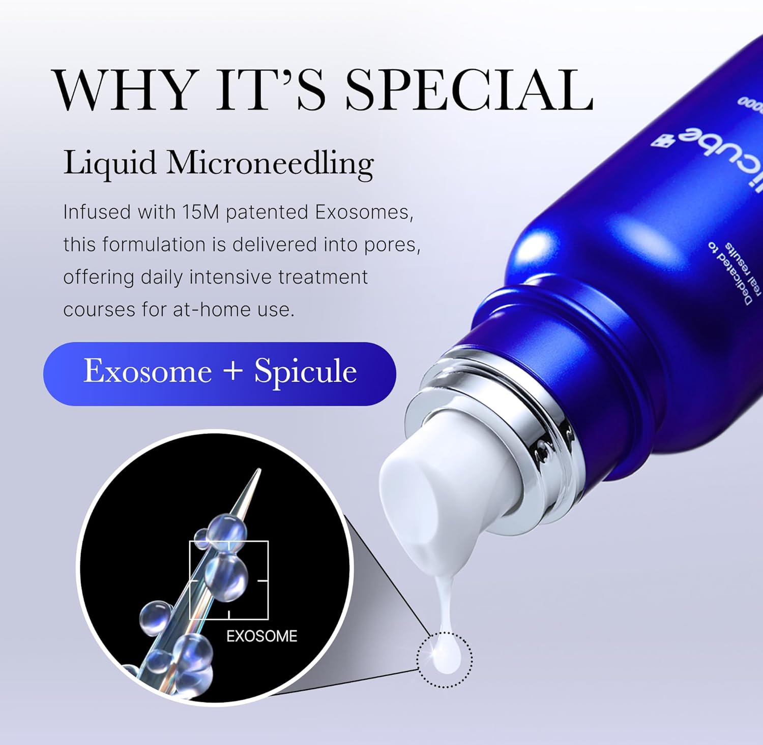 Medicube Zero Exosome Shot 2,000 PPM Spicule Facial Serum