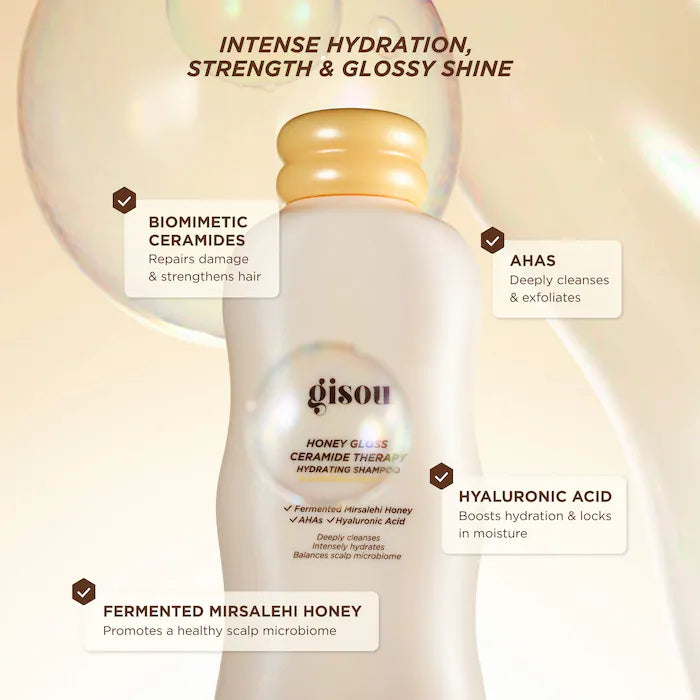 Gisou 
Honey Gloss Ceramide Therapy Hydrating Shampoo 250ML